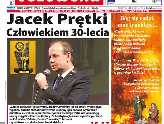 Tylko w „Gazecie Tczewskiej”!