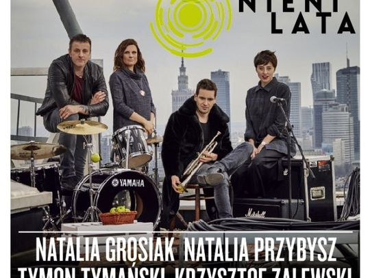 Tymon Tymański razem z Natalą Przybysz, Natalią Grosiak i Krzysztofem Zalef Zalewskim