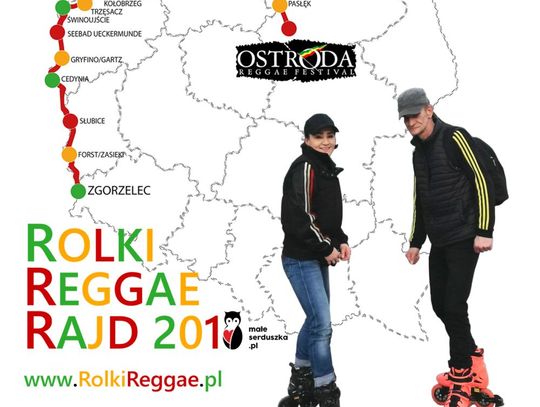 TYSIĄC kilometrów na rolkach. Przez Władysławowo przejedzie Rolki Reggae Rajd