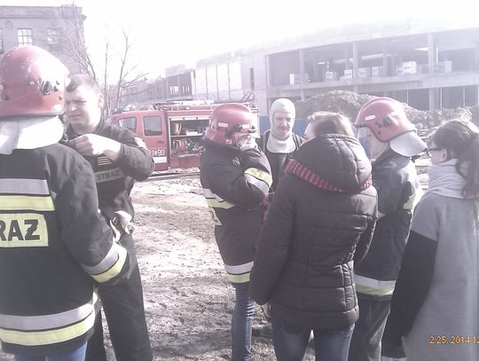 Uczniowie "Ogólniaka" gasili pożary