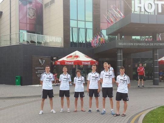 Uczniowie SMS Bytów w kadrze pierwszoligowej Drutex-Bytovii