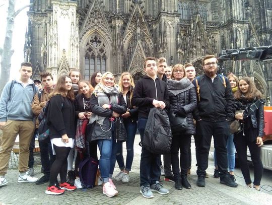 Uczniowie ZSI w Słupsku z wizytą u niemieckich przyjaciół