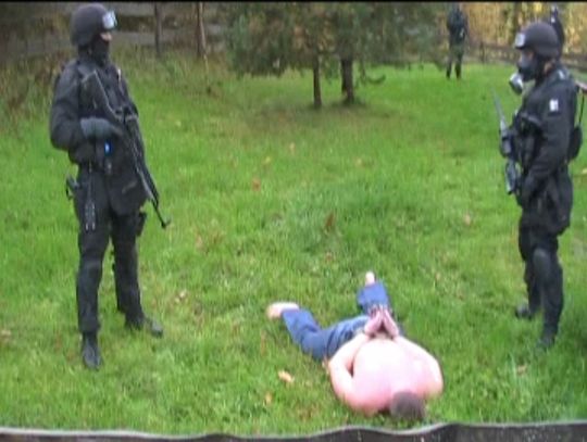 Udaremniono porwanie dla okupu! Zobacz film z akcji CBŚ i policji