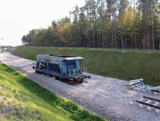 Ukradł i odjechał drezyną