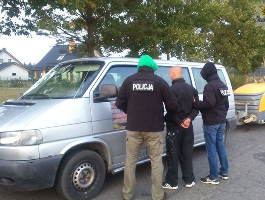 Ukradł samochód z agregatem o wartości 100 tys. złotych