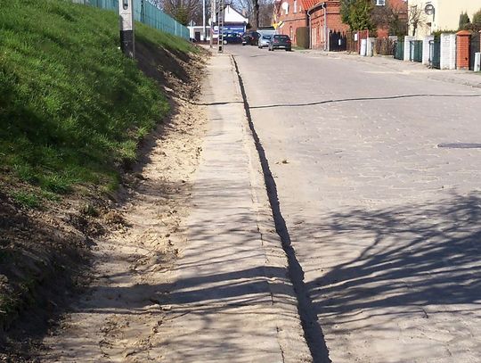 Ul. Pułaskiego – jedna z bardziej zaniedbanych w Tczewie