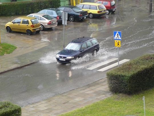 Ulewa nad Tczewem