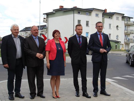 Ulica Powstańców Warszawy po rocznym remoncie