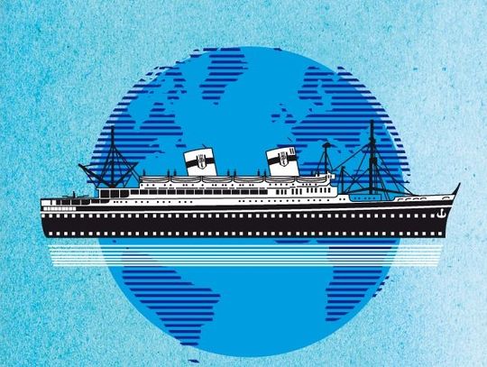 Unikatowe sceny - morska ikona na ekranie