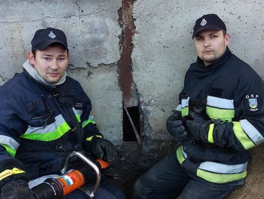 Uratowany z potrzasku. Gdyby nie oni, pewnie by nie żył