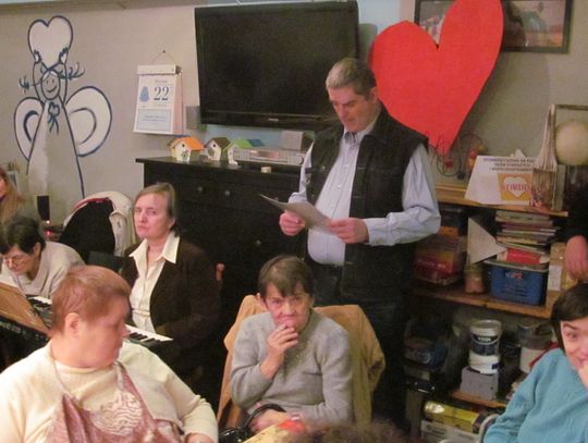 Uroczyste obchody Dnia Babci i Dnia Dziadka w Domu Pomocy Społecznej w Szpęgawsku