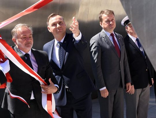 Uroczyste odsłonięcie pomnika Polski Morskiej