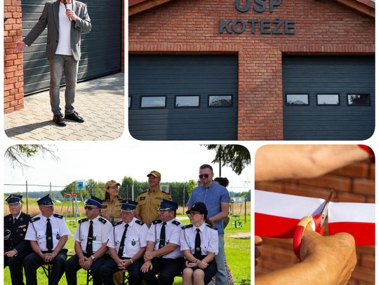 Uroczyste Otwarcie Nowoczesnego Garażu dla OSP w Koteżach