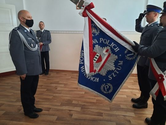 Uroczystość objęcia stanowiska Komendanta Powiatowego Policji w Sztumie