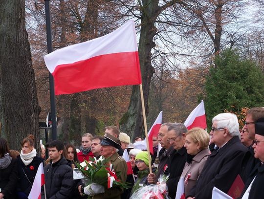 Uroczystości 11 Listopada z posłanką Anną Fotygą, bez prezydenta miasta