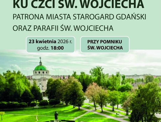 Uroczystości ku czci św. Wojciecha w Starogardzie Gdańskim
