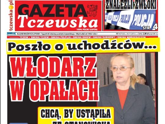 UWAGA! Gazeta Tczewska już dziś w Twoim kiosku!