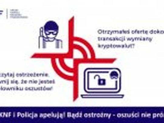 UWAGA NA OSZUSTÓW OBIECUJĄCYCH ZYSK Z INWESTYCJI W KRYPTOWALUTY! 63-LATEK STRACIŁ 320 TYSIĘCY ZŁOTYCH