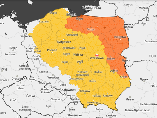 UWAGA: Nawet -29 °C w powiecie starogardzkim! Wydano ostrzeżenie II stopnia!