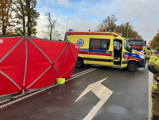 Uwaga! Poważny wypadek w Bałdowie. Utrudnienia w ruchu!