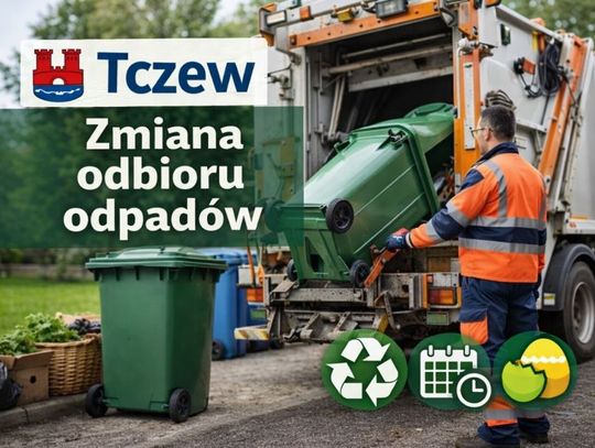 Uwaga! Przed Wielkanocą zmieniają się terminy odbioru odpadów w Tczewie. SPRAWDŹ HARMONOGRAM !