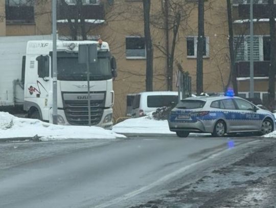 Uwaga - utrudnienia w ruchu na DK 22 w Starogardzie Gdańskim