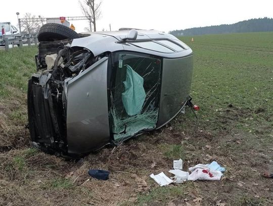 UWAGA! Wypadek na DK nr 91 w Subkowach!