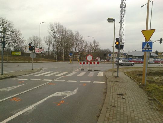 Uwaga! Zamknięte kolejne skrzyżowanie!