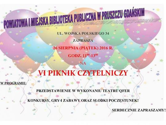 VI Piknik Czytelniczy