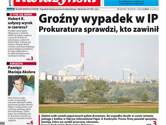 W najnowszym numerze „Kuriera Kwidzyńskiego”: