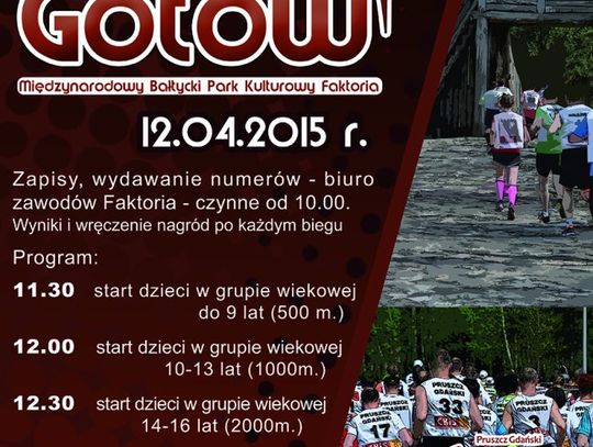 W niedzielę IV Pruszczański Bieg Gotów