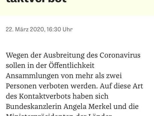 W Niemczech, w związku z epidemią koronawirusa, wprowadzono zakaz zgromadzeń powyżej 2 osób