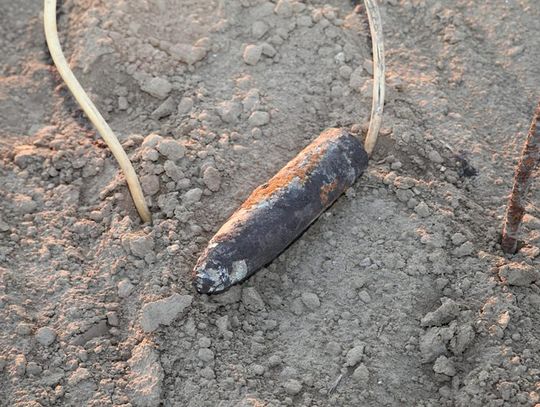 W Pawłowie znaleziono niewybuch