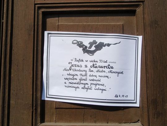 "W piątek, w wieku 33 lat zmarł Jezus z Nazaretu". Gdańskie Groby Pańskie