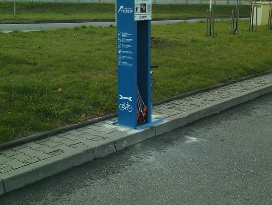 W Tczewie działa już druga stacja naprawy rowerów (darmowa!)