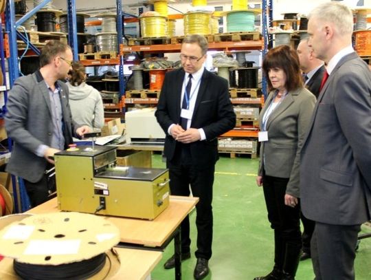 W trosce o rozwój lokalnego biznesu. Spotkanie w Gerdins Cable System