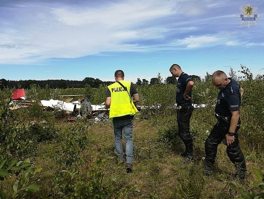 W wypadku szybowca zginął 17-letni kursant