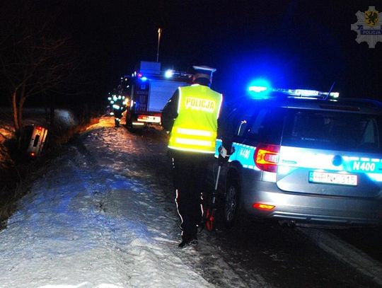 Warunki atmosferyczne przyczyną 11 kolizji i wypadku w powiecie gdańskim