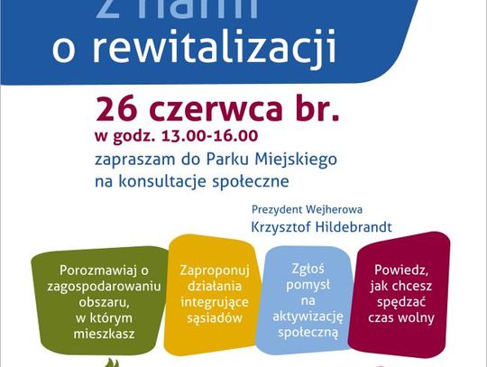 Wejherowo rozmawia o rewitalizacji 