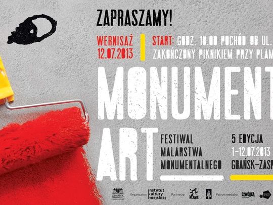 Wernisaż murali 5. edycji Festiwalu Monumental Art. 