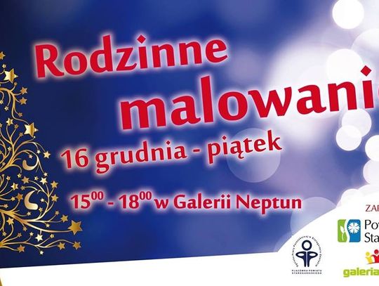 Weź udział w "Rodzinnym malowaniu"! Sprawdź, jakie atrakcje będą czekały w piątek w Galerii Neptun