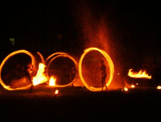 Wieki pożar zamku w Gniewie - w gorązej atmosferze