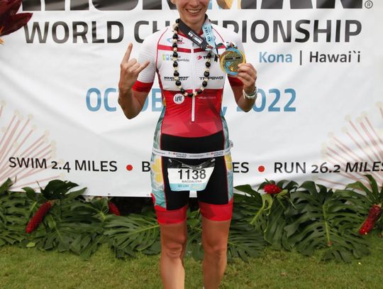 Wielki sukces Magdaleny Lenz! Starogardzianka mistrzynią świata w Ironman na Hawajach