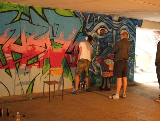 Wielkie podziemne malowanie. „Wiem – Nie niszczę, tworzę”