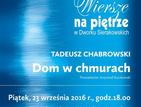 Wiersze na Piętrze w Dworku Sierakowskich