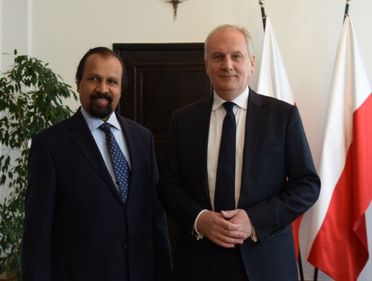 Wizyta Ambasadora Sri Lanki 