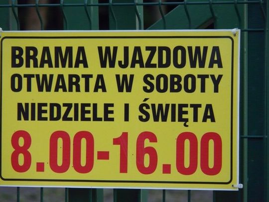 Wjazdu nie ma, brama zamknięta