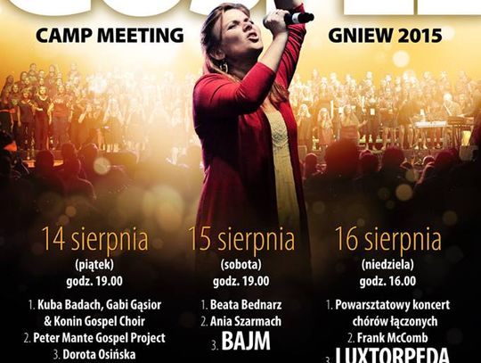 Wkrótce Festiwal Gospel na Zamku w Gniewie