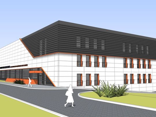 Wmurowanie kamienia węgielnego pod budowę Hali Gimnastycznej Leszka Blanika