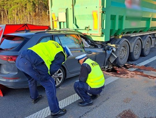 WRACAMY DO SPRAWY: 44-latek zginął w wypadku na autostradzie A1